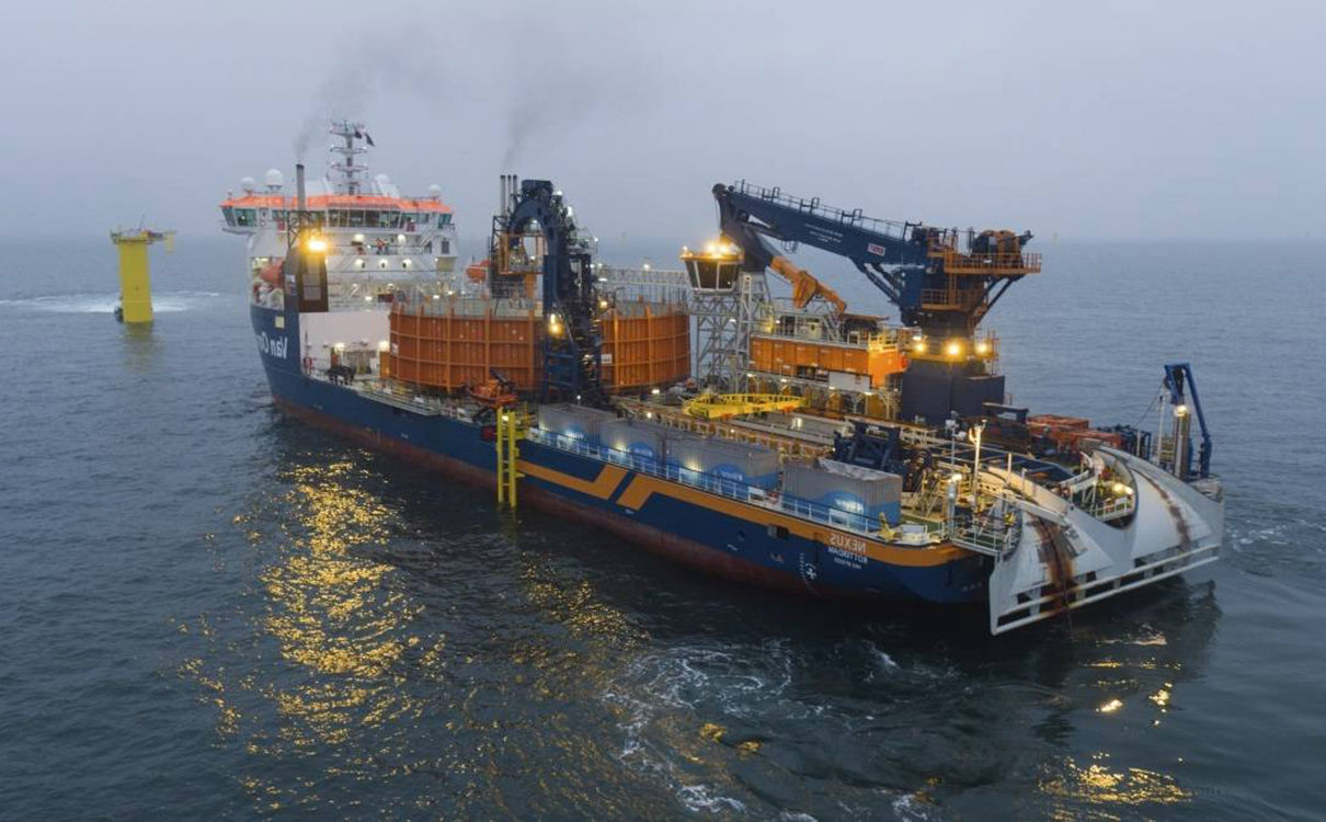 光纖滑環光電組合滑環在海洋鋪纜船的作用